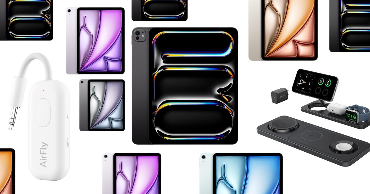 Découvrez les Nouveautés Étonnantes : M4 iPad Pro, M2 iPad Air et Station de Charge 15W Qi2 ! | 9to5Mac