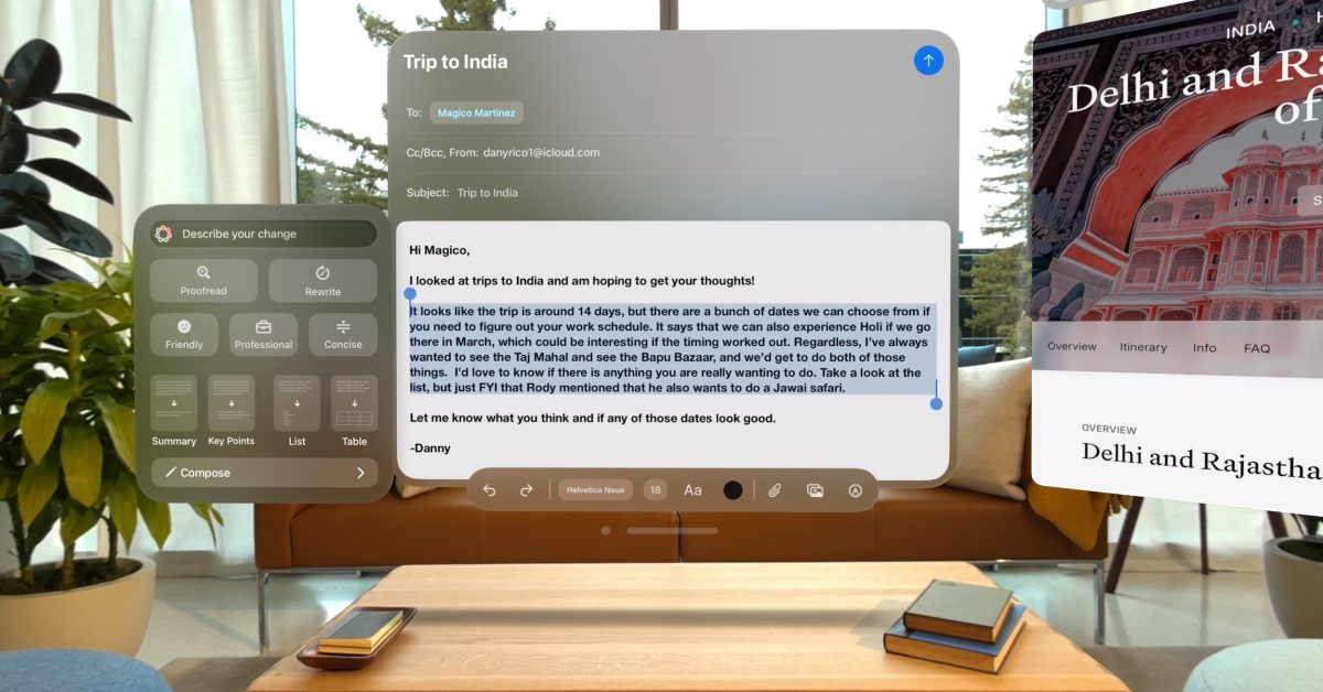 Découvrez pourquoi l&rsquo;Intelligence Révolutionnaire d&rsquo;Apple pour le Vision Pro est réservée aux États-Unis !