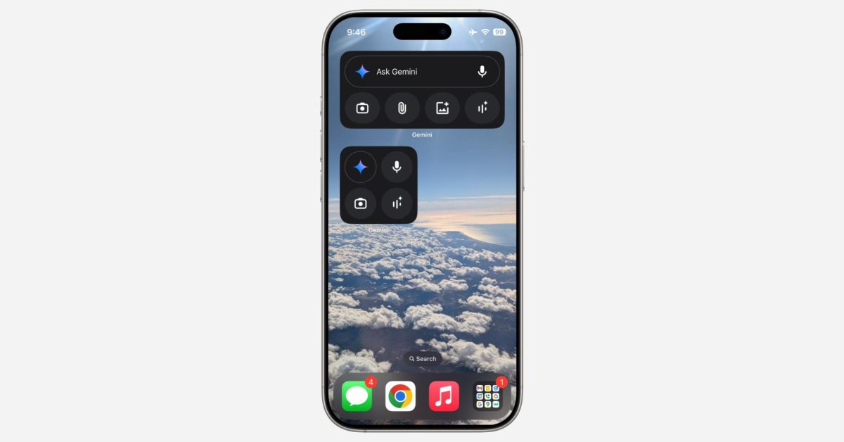 Découvrez la Nouvelle Mise à Jour de l&rsquo;App Gemini pour iPhone : Ajoutez des Widgets Éblouissants à Votre Écran d&rsquo;Accueil !