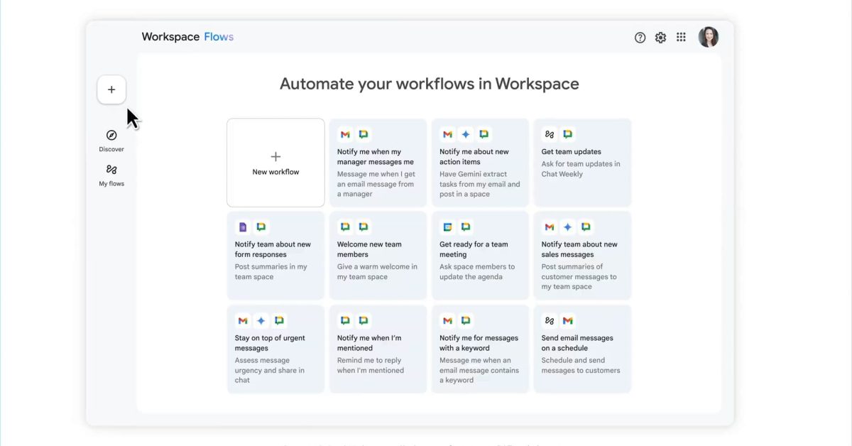 Découvrez comment Google révolutionne votre productivité avec l&rsquo;automatisation Workspace Flows et les incroyables Gemini Gems !