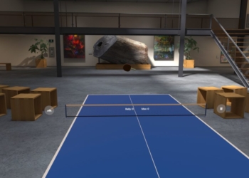 Découvrez &lsquo;Ping Pong Club&rsquo; : L&rsquo;App Indispensable qui Révolutionne le Tennis de Table en Réalité Augmentée sur Apple Vision Pro !
