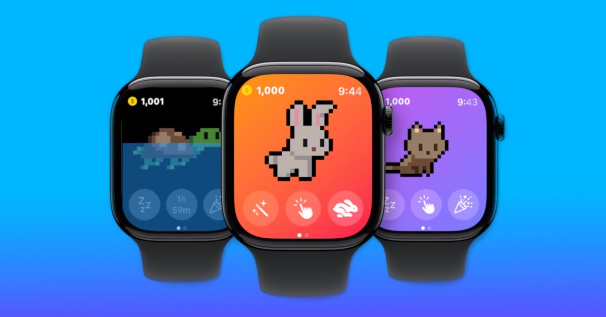 Découvrez &lsquo;Pixel Paws&rsquo;: Le Jeu de Petits Animaux Virtuels Qui Transformera Votre Apple Watch en Source de Joie !