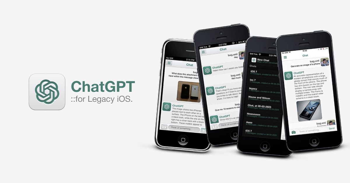 Incroyable ! Un Développeur Lance une Application ChatGPT Fonctionnant sur iPhone 3GS !