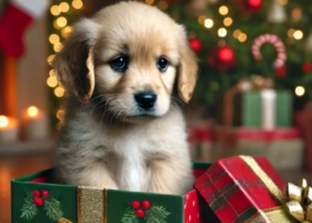 Découvrez pourquoi offrir un chien en cadeau de Noël pourrait être une mauvaise idée !