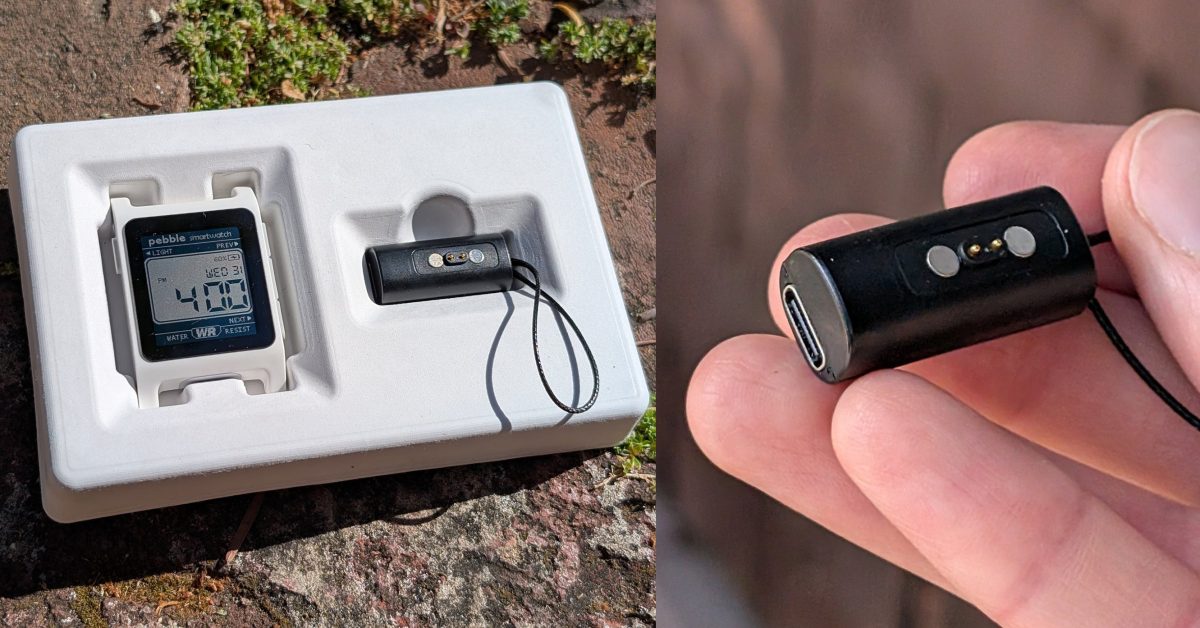Découvrez le nouveau reboot de la montre connectée Pebble avec un chargeur USB-C révolutionnaire !