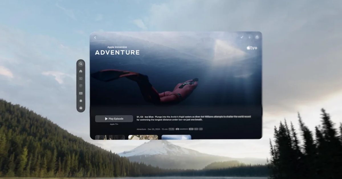 Découvrez les Secrets Cachés de la Vidéo Immersive &lsquo;Ice Dive&rsquo; d&rsquo;Apple pour le Vision Pro !