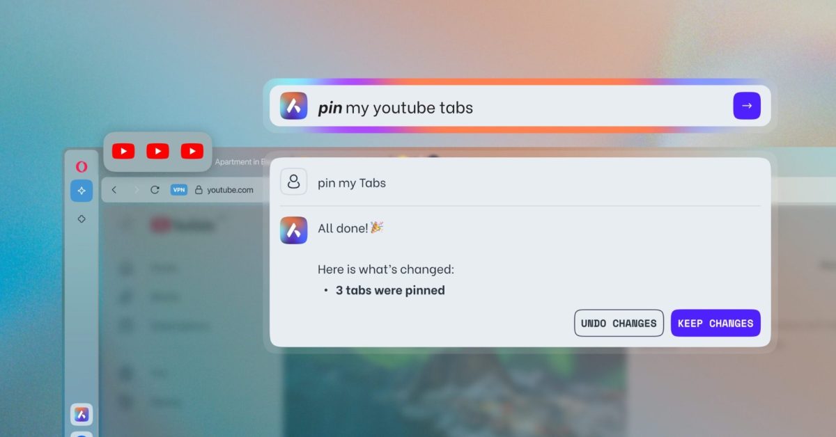 Découvrez la Révolutionnaire Gestion des Onglets par l’IA dans Opera One !