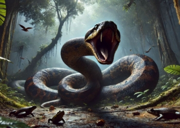 Découvrez le Titanoboa : Le Serpent Géant de 14 m qui Défie l&rsquo;Imagination !