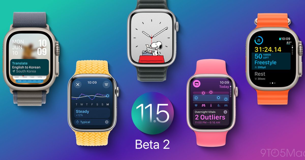 Découvrez les Nouvelles Fonctionnalités Étonnantes d&rsquo;Apple : Beta 2 de watchOS 11.5 et visionOS 2.5 ! Ne Ratez Pas Ça !