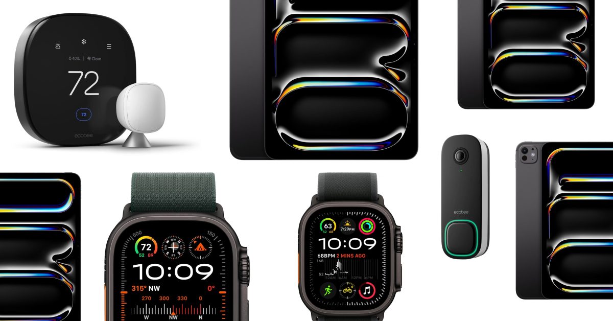 Découvrez les Nouveaux Gadgets Révolutionnaires : iPad Pro, Apple Watch Ultra 2 et Équipements HomeKit Ecobee qui Vont Changer Votre Quotidien !
