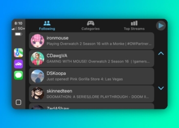 Découvrez &lsquo;CarStream&rsquo; : Le Must-Have pour des Flux Twitch Sans Distraction sur CarPlay !