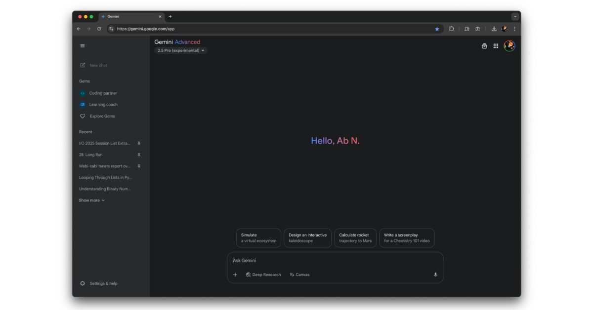 Découvrez comment Gemini révolutionne votre expérience avec un panneau latéral infini sur desktop !
