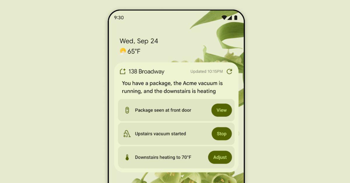 Découvrez le Nouveau Widget Résumé de Google Home pour Pixel : Optimisez Votre Quotidien !