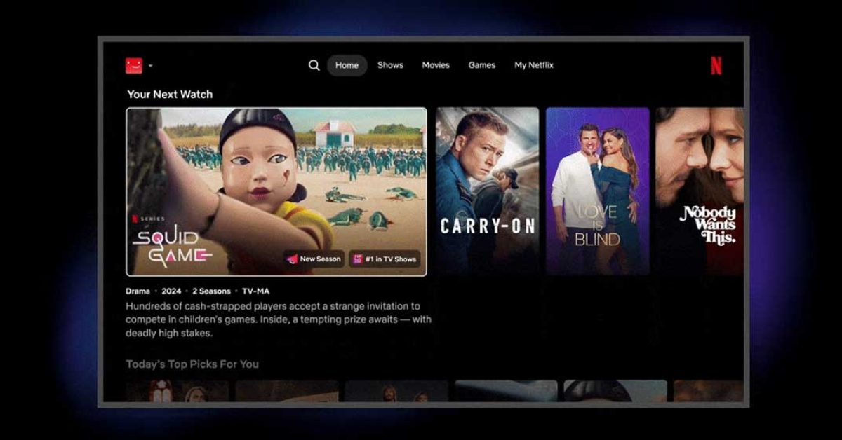 Découvrez le Nouveau Design de Netflix sur Google TV : Votre Ambiance, Votre Sélection!