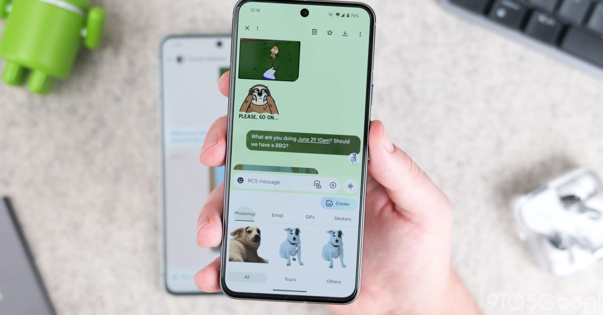Découvrez comment Google Messages transforme vos discussions de groupe avec des icônes personnalisées !