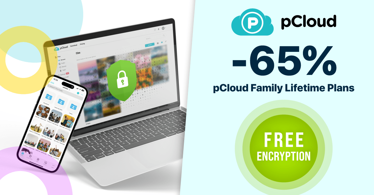 Protégez les données de votre famille à vie : jusqu&rsquo;à 65 % de réduction sur pCloud dès aujourd&rsquo;hui !