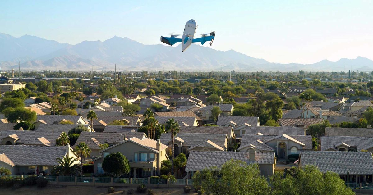 Découvrez Comment les Drones Amazon Prime Air Livrent Désormais iPhones, AirTags et Bien Plus Encore!