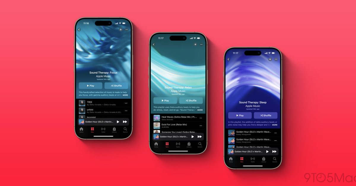 Découvrez Sound Therapy : la nouvelle fonctionnalité audio bien-être d&rsquo;Apple Music qui va changer votre quotidien !