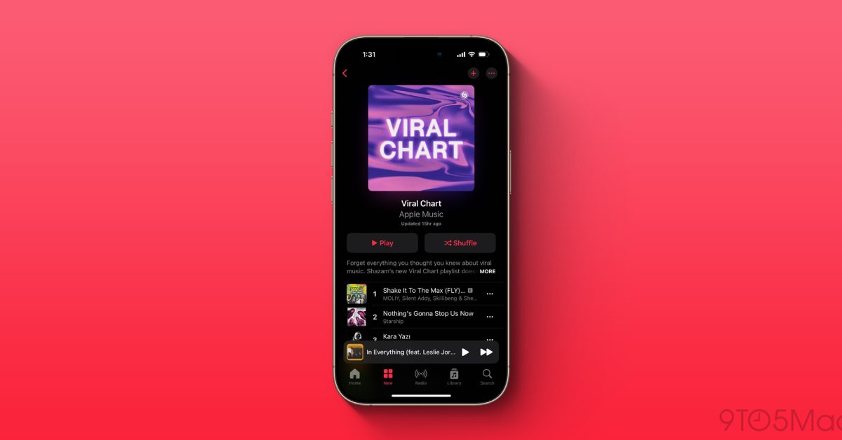 Découvrez la Nouvelle Playlist &lsquo;Viral&rsquo; d&rsquo;Apple Music : Boostée par l&rsquo;Activité Shazam !