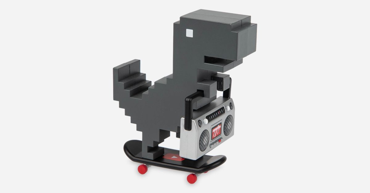Chrome Dino : Découvrez le Petit Boombox et le Skateboard YouTube qui Vont Faire Fureur !