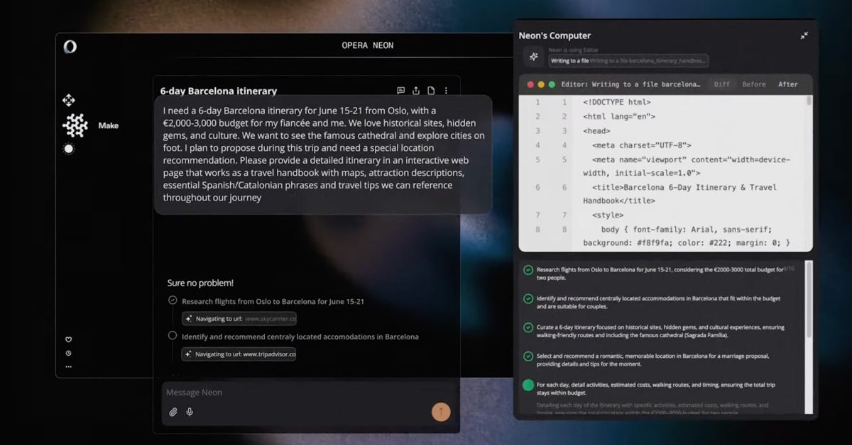 Découvrez Neon : le navigateur AI par abonnement qui révolutionne votre expérience en ligne !