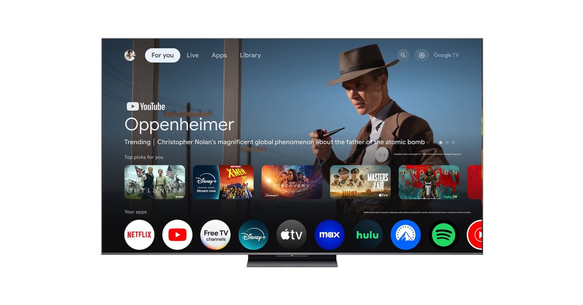 Découvrez le dernier Google TV de TCL : un design sans bords et une expérience sonore révolutionnaire !