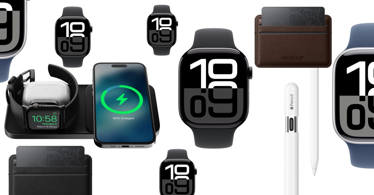 Découvrez les Nouveautés Incroyables de l&rsquo;Apple Watch Series 10 et les Chargeurs Nomad pour Apple Pencil sur 9to5Mac !