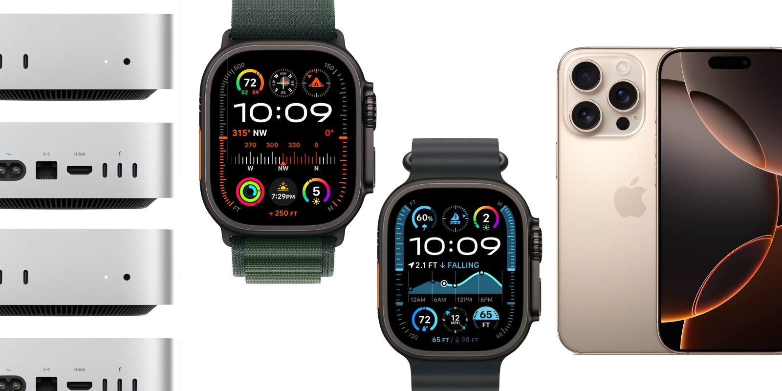 Découvrez les Nouveautés Incroyables : Mac Mini, iPhone 16 Pro et la Black Apple Watch Ultra 2 sur 9to5Mac !