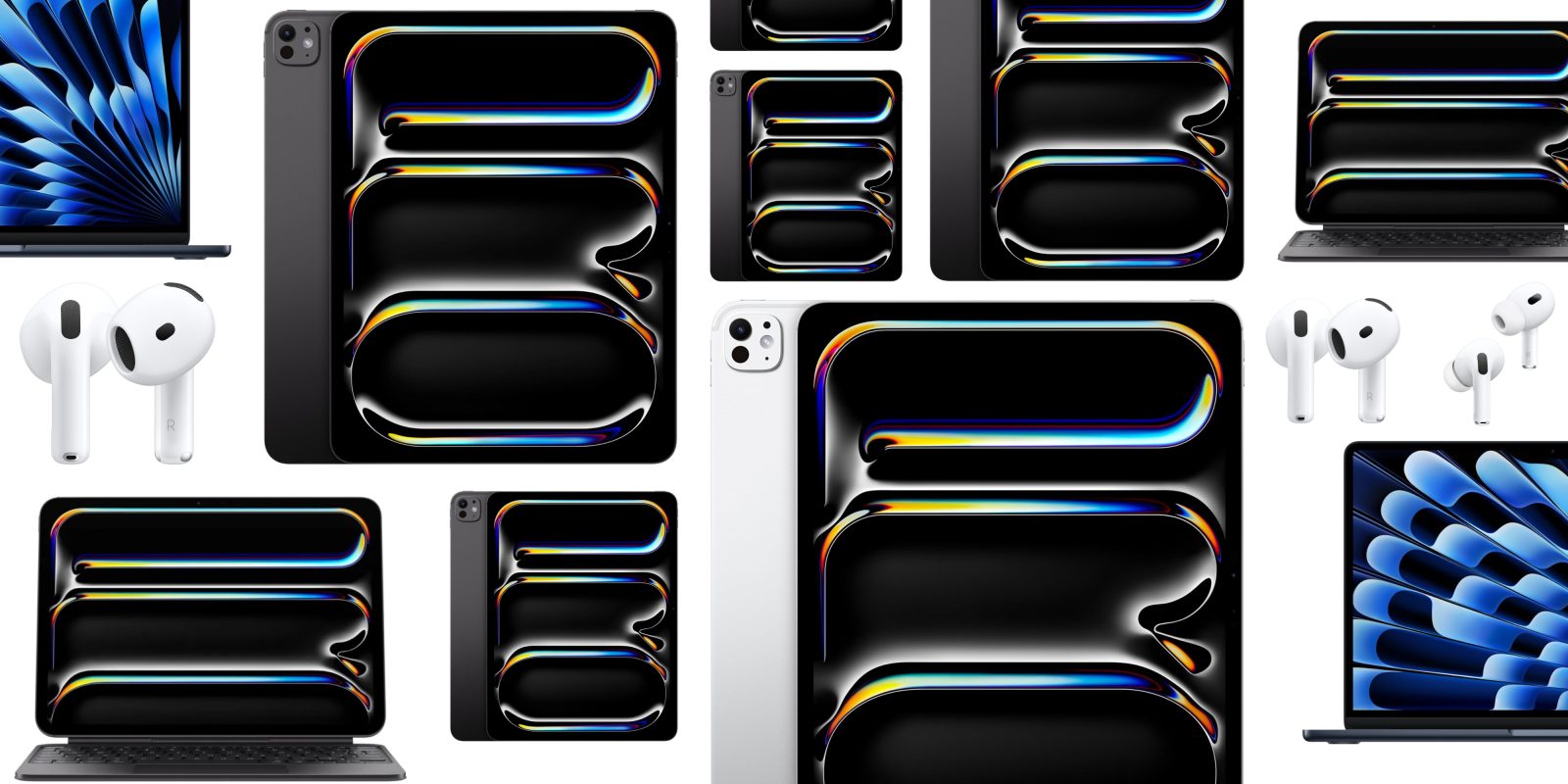 Découvrez les Nouveaux Merveilles d&rsquo;Apple : M4 iPad Pro, M2 iPad Air, AirPods Pro 2 et Apple Watch !