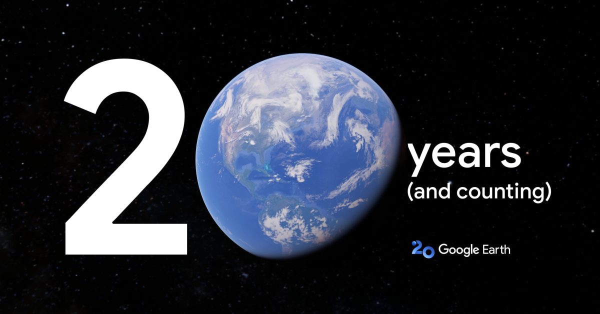 Découvrez comment Google Earth célèbre ses 20 ans avec des images historiques de Street View révélatrices !