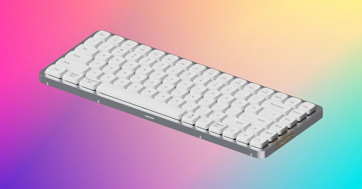 Découvrez le Lowfree Flow84 : le clavier mécanique dont Apple rêverait !