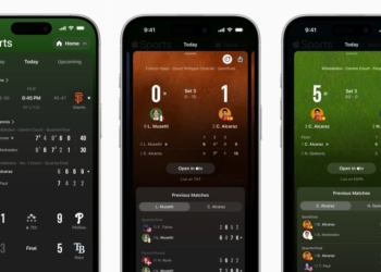 Découvrez la Nouvelle Version de l&rsquo;Application Apple Sports : Sections Personnalisées et Scores de Tennis pour Wimbledon!