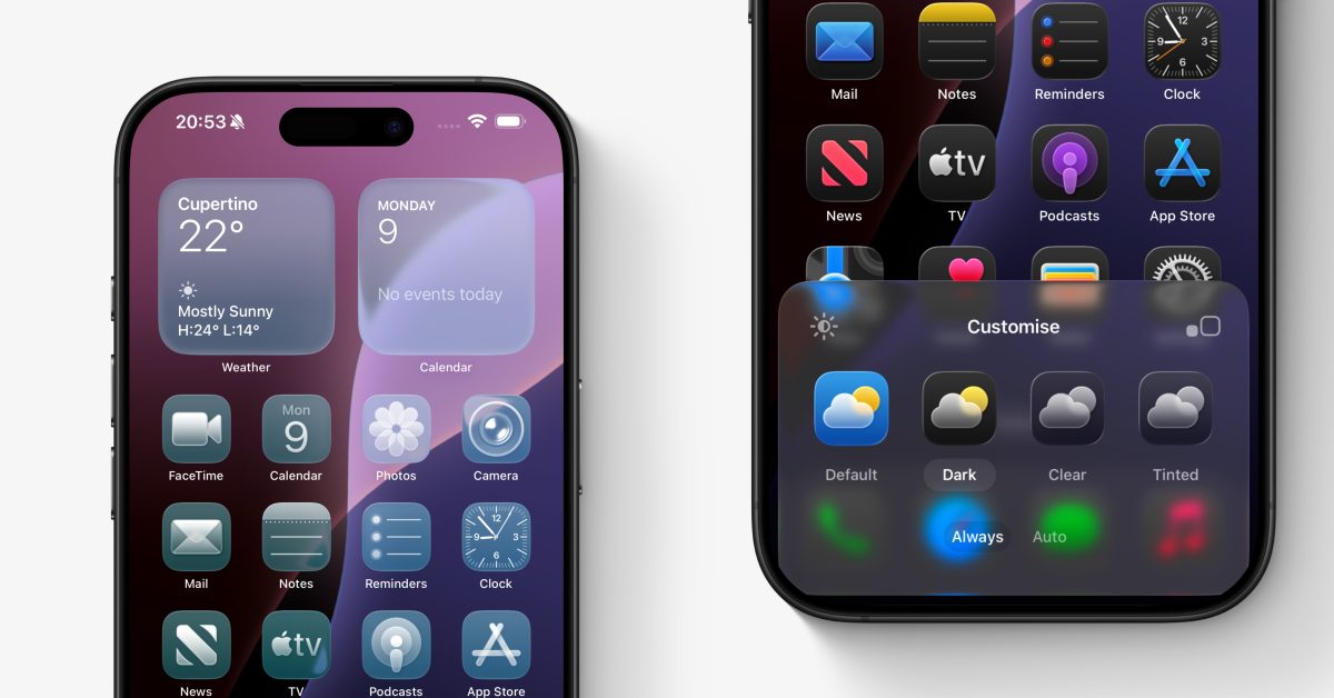 Découvrez les Nouvelles Fonctionnalités d&rsquo;iOS 26 : Personnalisez Votre Écran d&rsquo;Accueil avec le Nouveau Mode Lumière et des Icônes Inédites !