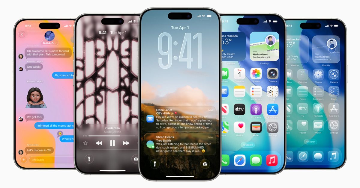 Découvrez iOS 26 : Le verre liquide transforme votre écran de verrouillage avec des animations spatiales époustouflantes !