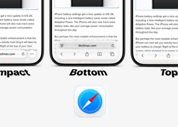 Découvrez les 3 Nouvelles Dispositions de la Barre d’Outils de Safari sur iPhone dans iOS 26 !