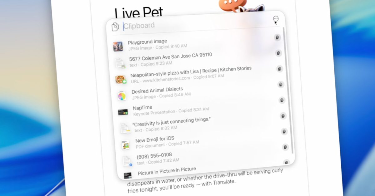 Découvrez le nouveau gestionnaire de presse-papiers macOS : un concurrent redoutable pour les applications tierces !