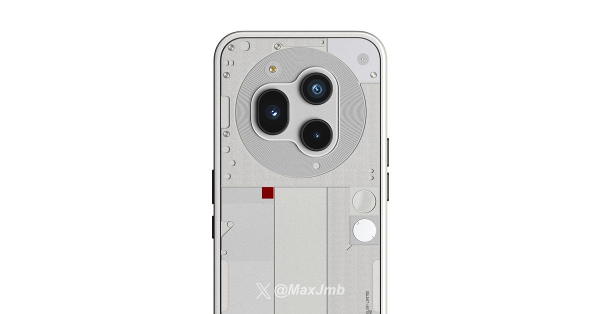 Découvrez les fuites des rendus du Nothing Phone (3) : Trois caméras, mais pas de lumières !