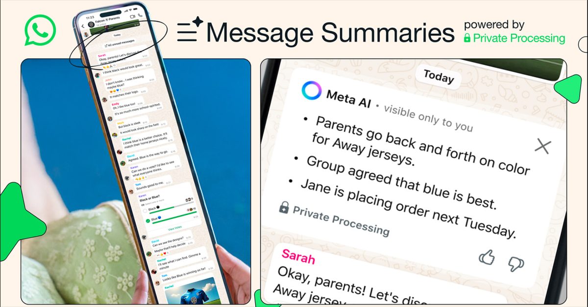 WhatsApp Dévoile des Résumés de Messages IA de Meta : Une Révolution pour vos Conversations !
