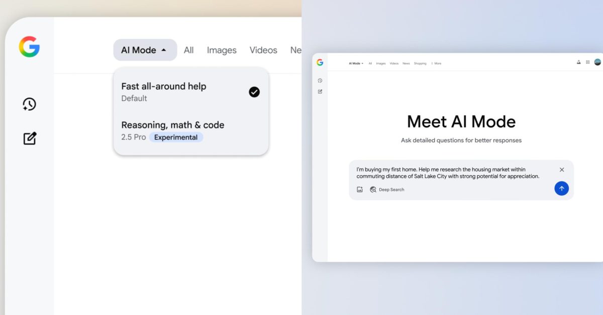Voici un titre légèrement putaclic et optimisé pour le SEO :

« Découvrez comment Google AI Mode révolutionne votre expérience avec 2.5 Pro et Deep Search pour les abonnés ! »