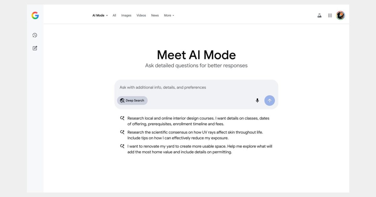 Google AI Mode Atteint 100 Millions d&rsquo;Utilisateurs : Découvrez les Nouvelles Fonctionnalités Pro et Deep Search !