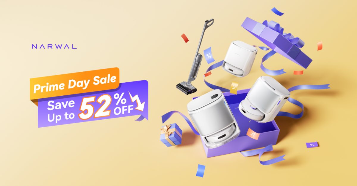 Réductions incroyables : les aspirateurs et balais à vapeur Narwal à -52 % pour Prime Day !
