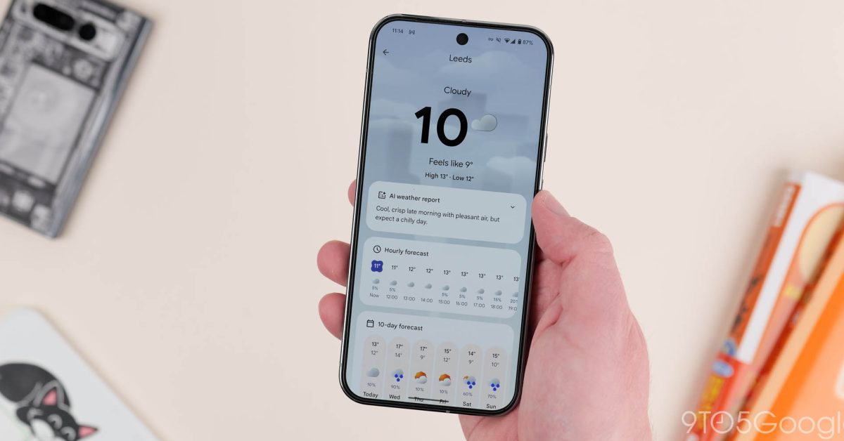 Découvrez Comment Google Révolutionne les Prévisions Météo avec l&rsquo;IA sur Pixel 8 et Pixel 8a !