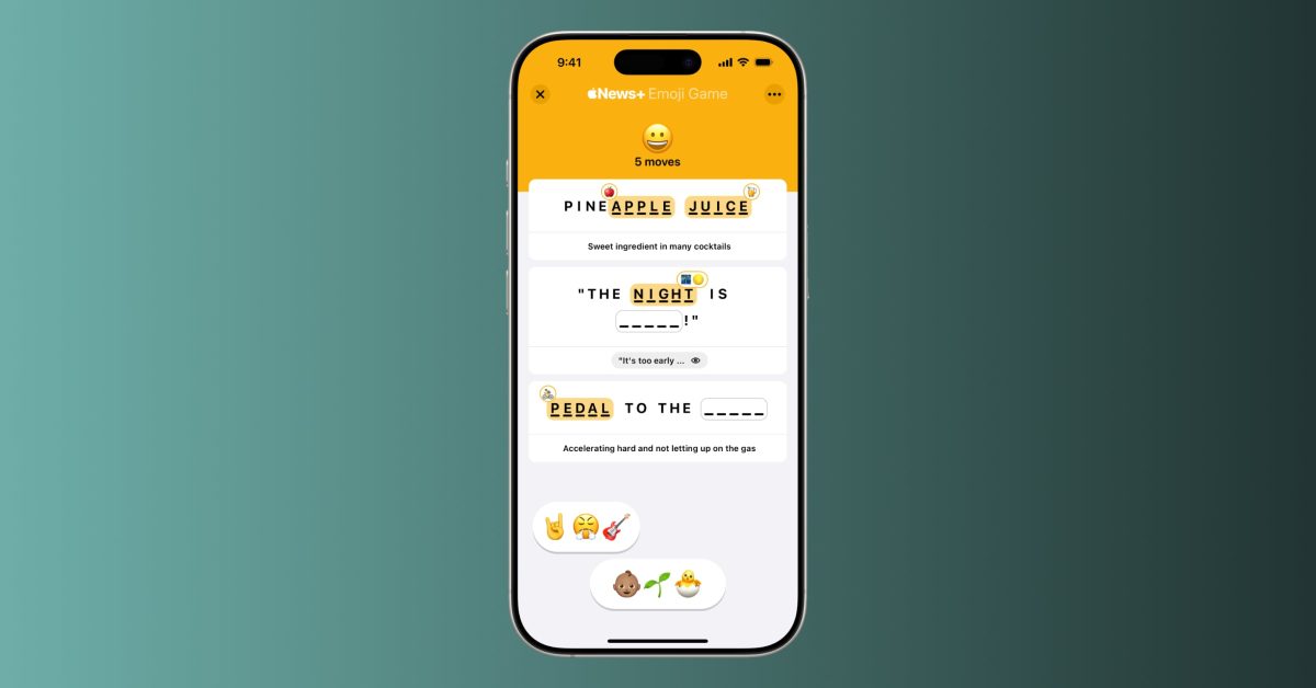 Découvrez le Nouvel &lsquo;Emoji Game&rsquo; d&rsquo;Apple News+ : Un Jeu Astucieux qui Révolutionne iOS 18.4 et au-delà !