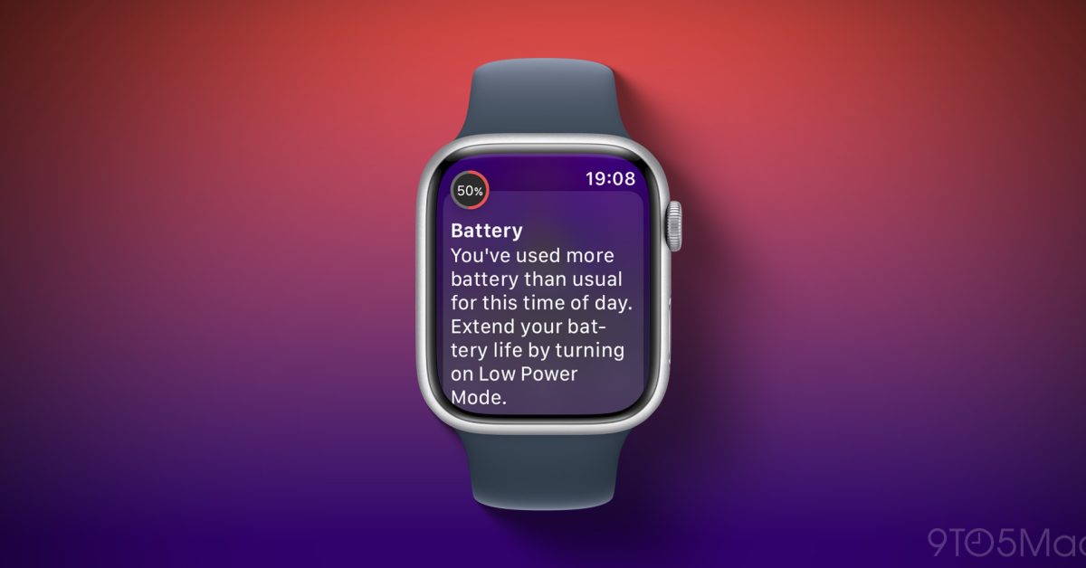 Attention : Votre Apple Watch va vous Alerter en Cas de Batterie qui se Vide Trop Rapidement avec watchOS 26 !