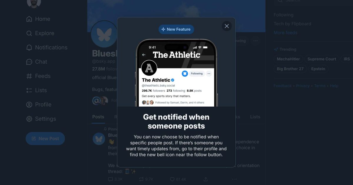 Bluesky Dévoile des Notifications d&rsquo;Activité : Une Stratégie pour Attirer les Utilisateurs de News et de Sports !