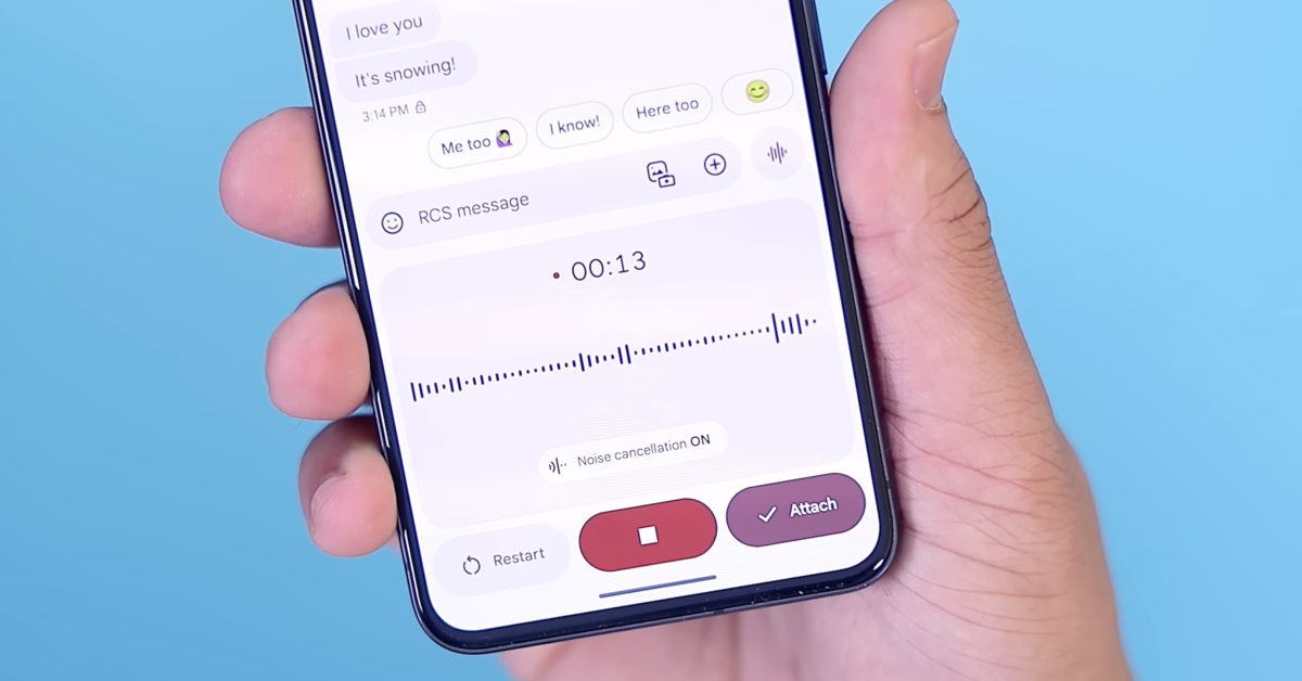 Améliorez la qualité de vos messages vocaux : la dernière mise à jour de RCS fait des merveilles !