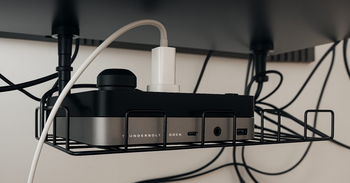 Transformez votre bureau Mac : Le dock Thunderbolt discret qui maximise votre espace de travail !