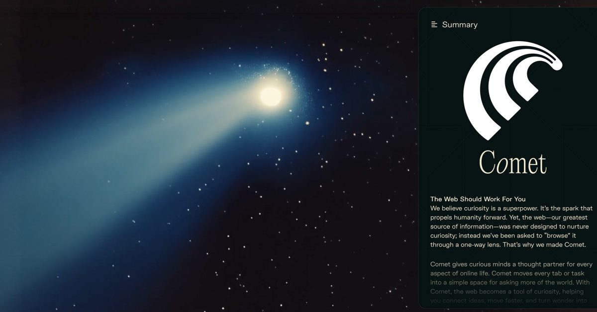 Découvrez Comet : Le Nouveau Navigateur Web Alimenté par l&rsquo;IA de Perplexity qui Révolutionne Votre Expérience en Ligne !