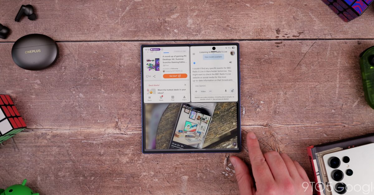 Découvrez Comment le Galaxy Z TriFold Va Révolutionner l&rsquo;Expérience One UI en Mode Écran Partagé !