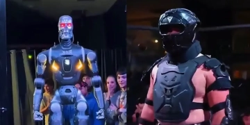 Un humain défie un robot humanoïde sur le ring : La véritable bataille de Terminator !